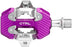Wolf Tooth Components CTRL Trail Clipless Pedal, Ultraviolet Purple