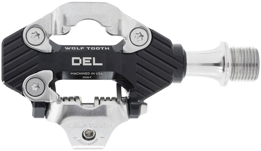 Wolf Tooth Components DEL Gravel Clipless Pedal, Black