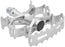 MKS Aurora Pedals - Platform, Aluminum, 9/16", Silver