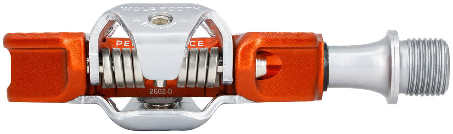 Wolf Tooth Components CTRL Trail Performance Clipless Pedal, Orange