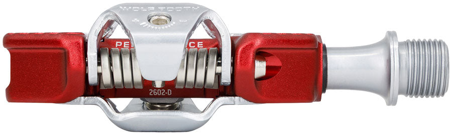 Wolf Tooth Components CTRL Trail Performance Clipless Pedal, Red