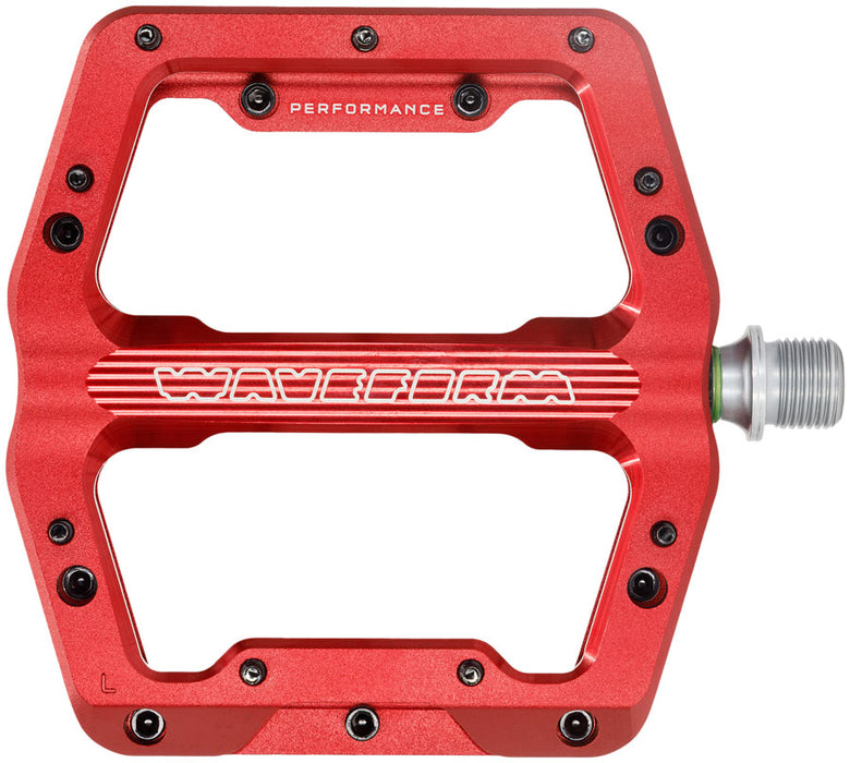Wolf Tooth Components Waveform Performance Platform Pedal, Red