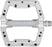 Wolf Tooth Components Waveform Performance Platform Pedal, Silver