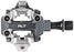 Wolf Tooth MK0 ALT XC Clipless Pedals - Dual Sided Clipless, Alloy, 9/16", Shadow Gray, Pair, Shimano SPD