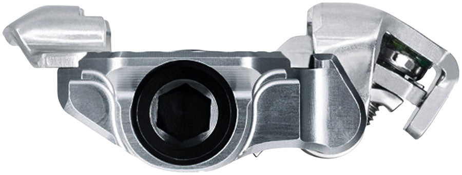 Wolf Tooth MK0 DEL Gravel Race Clipless Pedals - Single Sided Clipless, Alloy, 9/16", Shadow Gray, Pair, Shimano SPD