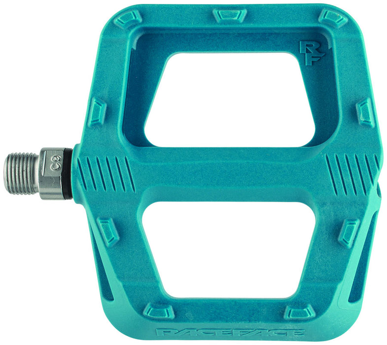 Race Face Ride Composite Pedals, Turquoise