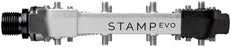 Crankbrothers Stamp Evo Large Platform Pedals, Silver