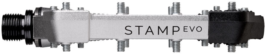 Crankbrothers Stamp Evo Large Platform Pedals, Silver