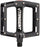 Tangent Pedals - Platform, 1 1/4", Alloy, 9/16", Black