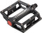 Tangent Pedals - Platform, 1 1/4", Alloy, 9/16", Black