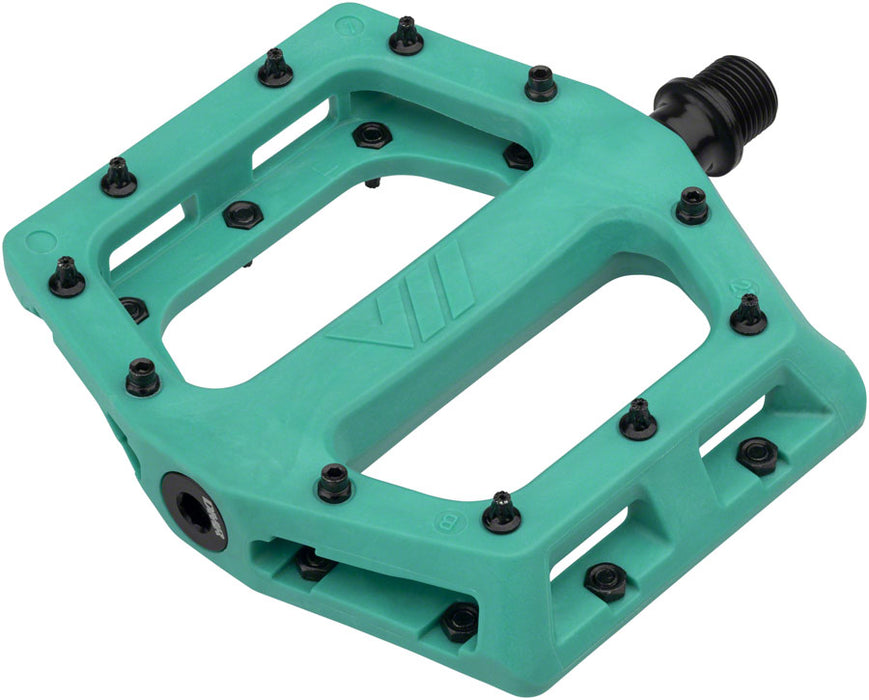 DMR V-11 Pedals, 9/16" - Turquoise
