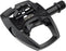 MSW Flip I Pedals - Single Side Clipless with Platform, Aluminum, 9/16", Intense Black