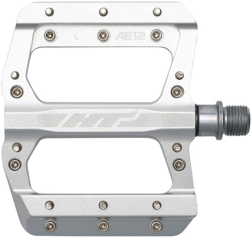 HT Components AE12 Pedals - Platform, Aluminum, 9/16", Silver