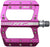 HT Components AE12 Pedals - Platform, Aluminum, 9/16", Purple