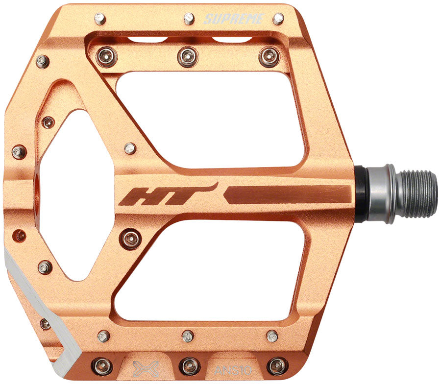 HT Components ANS10 Pedals - Platform, Aluminum, 9/16", Rose Gold