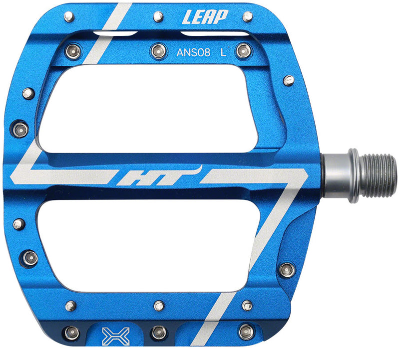 HT Components Leap ANS08 Pedals - Platform, Aluminum, 9/16", Royal Blue