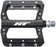 HT Components AN14A Pedals - Platform, Aluminum, 9/16", Black