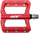 HT Components AN14A Pedals - Platform, Aluminum, 9/16", Red