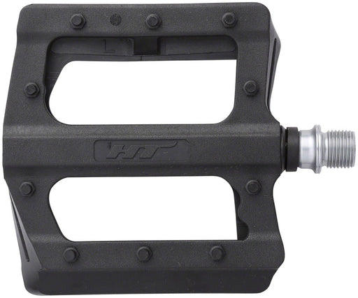 HT Components PA12 Pedals - Platform, Composite, 9/16", Black