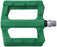 HT Components PA12 Pedals - Platform, Composite, 9/16", Green