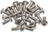 BikeFit Cleat Screws, 25-Pack, 12mm, Universal / Look / Shimano Compatible, 4mm Hex, M5 X 0.8