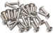 BikeFit Cleat Screws, 25-Pack, 20mm, Universal / Look / Shimano Compatible, 4mm Hex, M5 X 0.8