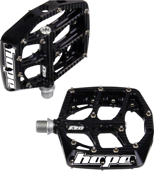 Hope F20 Pedals - Platform, Aluminum, 9/16", Black