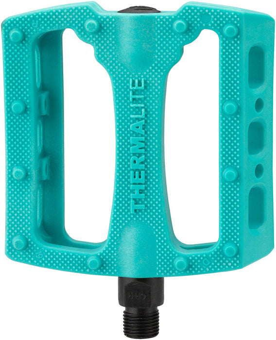 Stolen Thermalite Pedals - Platform, Composite/Plastic, 9/16", Caribbean Green
