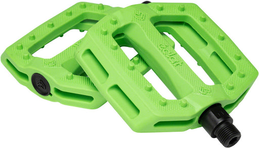 Eclat Slash Pedals - Platform, Composite, 9/16", Neon Green
