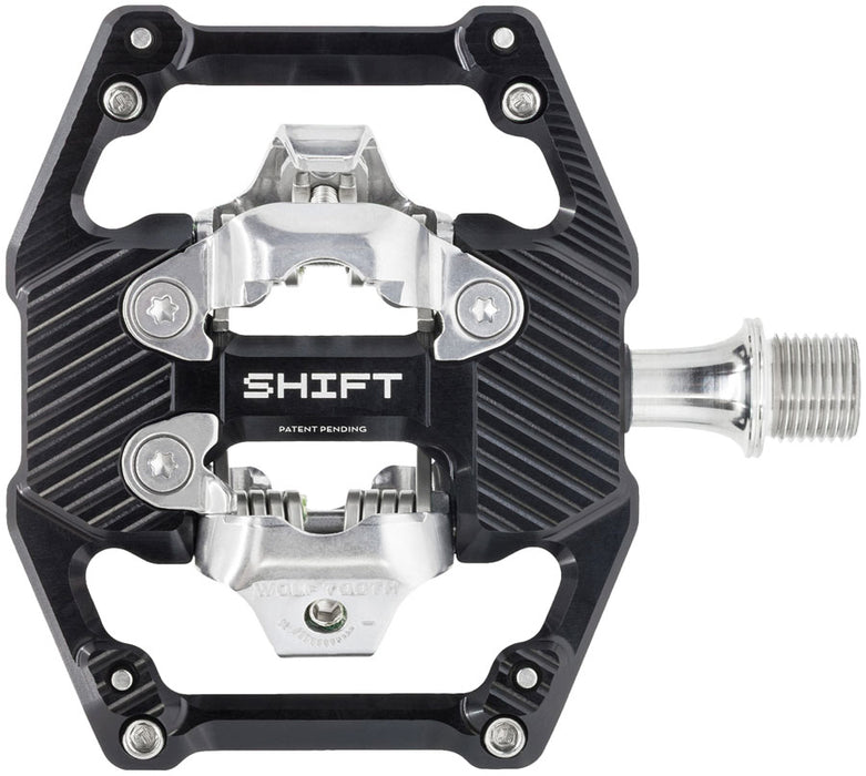 Wolf Tooth Components SHIFT Downhill Clipless Pedal, Black
