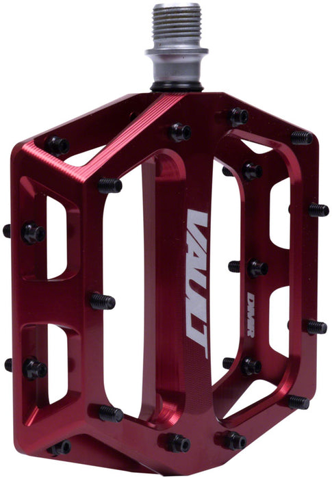 DMR Vault pedals, 9/16" - deep red