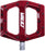 DMR Vault pedals, 9/16" - deep red