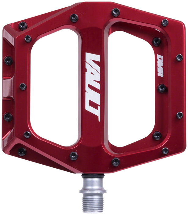 DMR Vault pedals, 9/16" - deep red