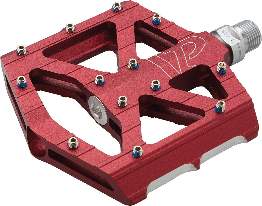 VP Components All Purpose Pedals - Platform, Aluminum, 9/16", Red