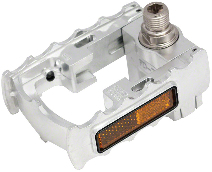 MKS FD-7 folding pedals, silver