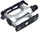 All-City Standard Track Pedals -9/16", Black/Silver