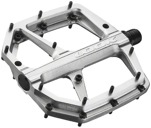 LOOK Trail Roc Plus Pedals - Platform, 9/16", Silver