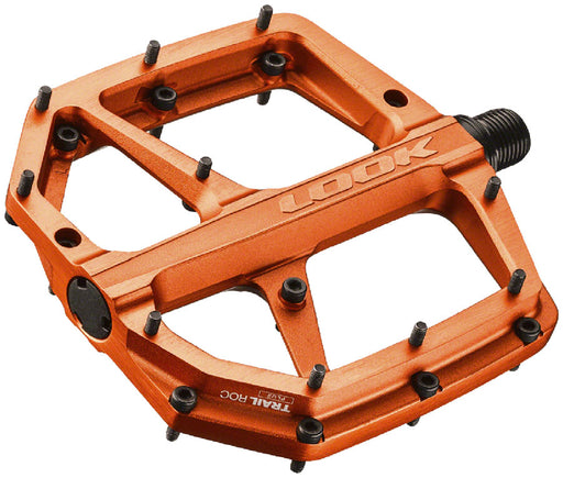 LOOK Trail Roc Plus Pedals - Platform, 9/16", Orange