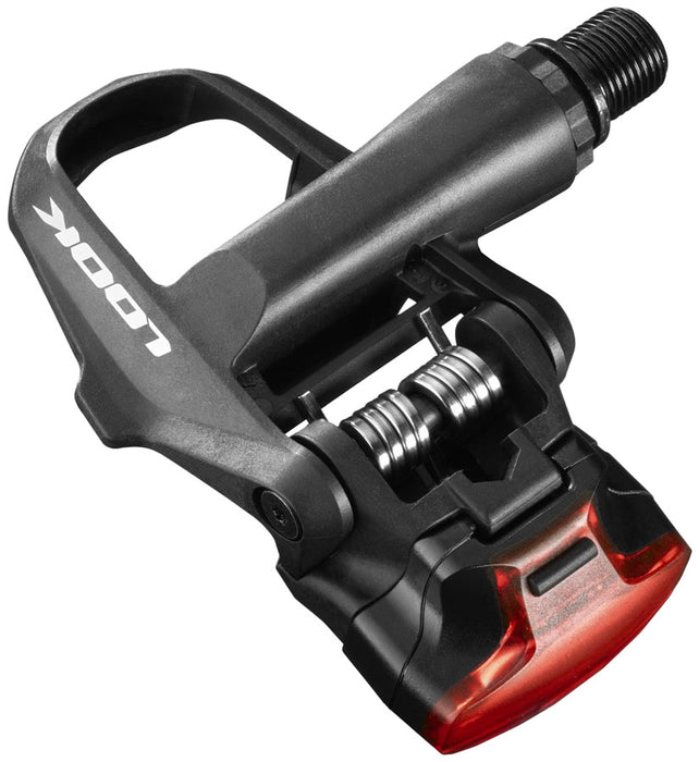 LOOK KEO 2 Max Vision Pedals - Single Sided Clipless, Composite, 9/16", Black, 53mm QF