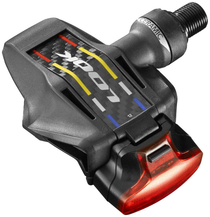 LOOK KEO Blade Carbon Ceramic Vision Pedals - Single Sided Clipless, Carbon, 9/16", Black, 53mm QF