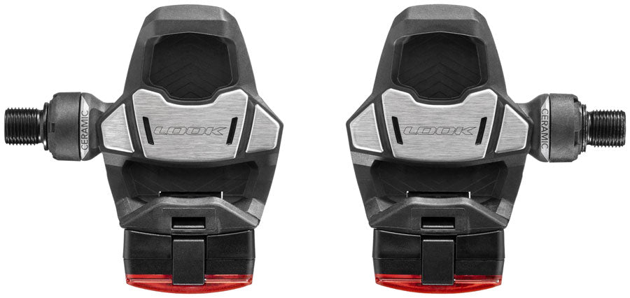 LOOK KEO Blade Carbon Ceramic Vision Pedals - Single Sided Clipless, Carbon, 9/16", Black, 53mm QF