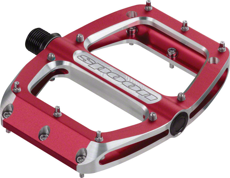 Spank Spoon Small (90mm) Pedals Red