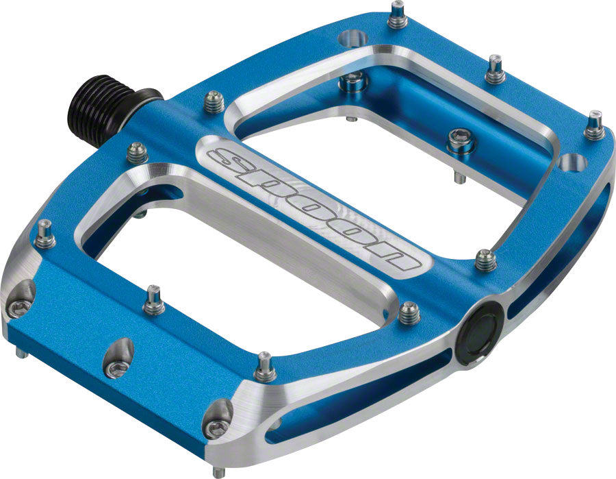 Spank Spoon Small (90mm) Pedals Blue