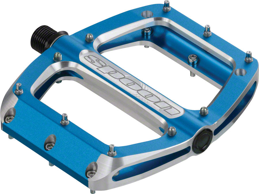 Spank Spoon Medium (100mm) Pedals Blue