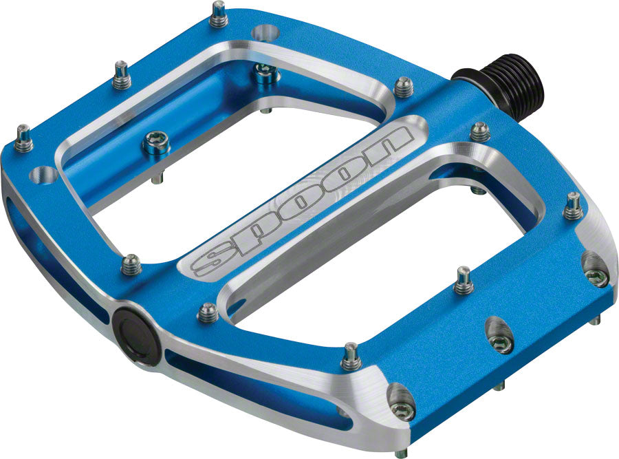 Spank Spoon Medium (100mm) Pedals Blue