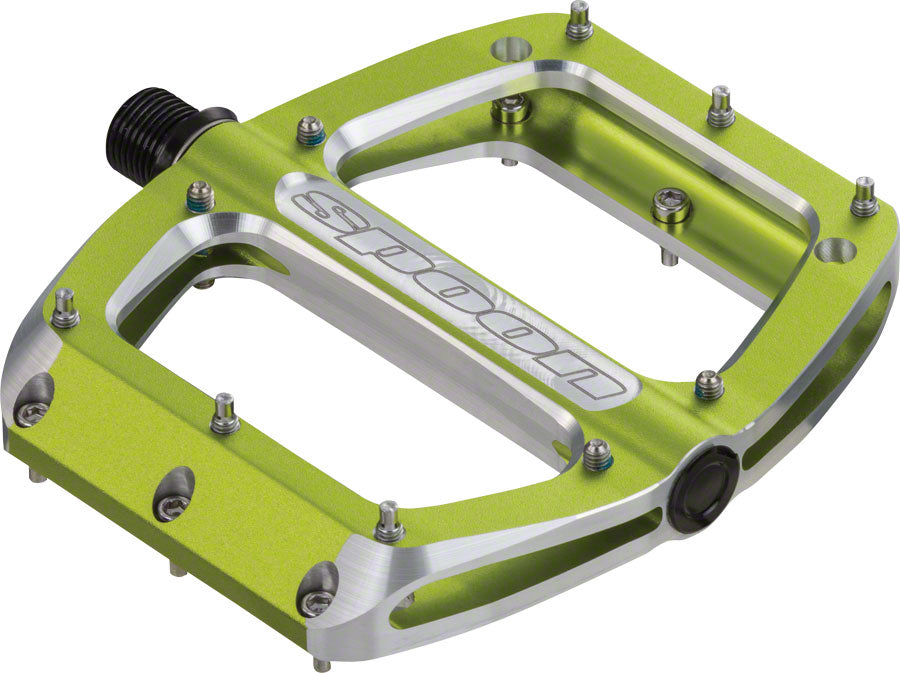 Spank Spoon Medium (100mm) Pedals Green