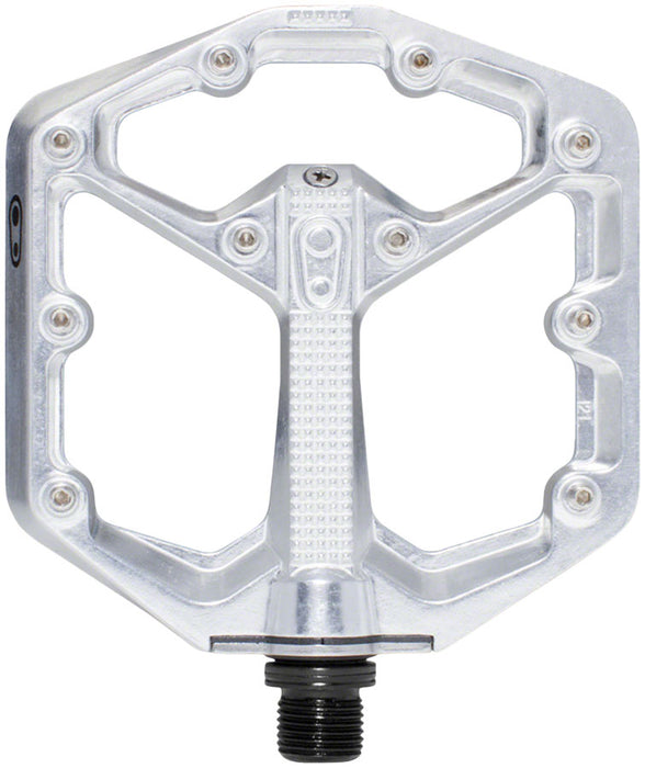 Crank Brothers Stamp 7 Small Platform Pedals, High Polish Silver
