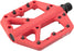 Crank Brothers Stamp 1 Large platform pedals, red