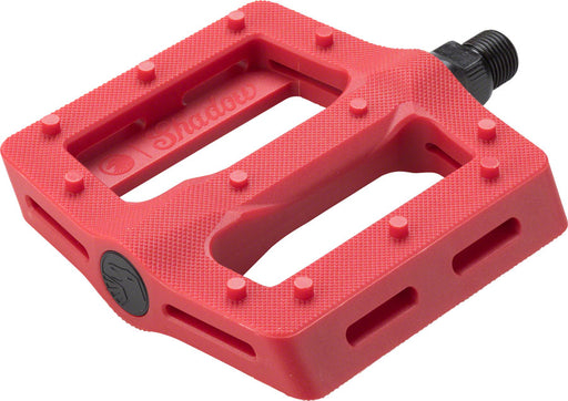 The Shadow Conspiracy Surface Pedals - Platform, Plastic, 9/16", Crimson Red
