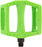 Fyxation Gates nylon platform pedals, green